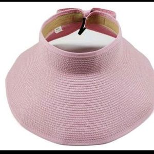 NWOT Foldable Summer Straw Hat